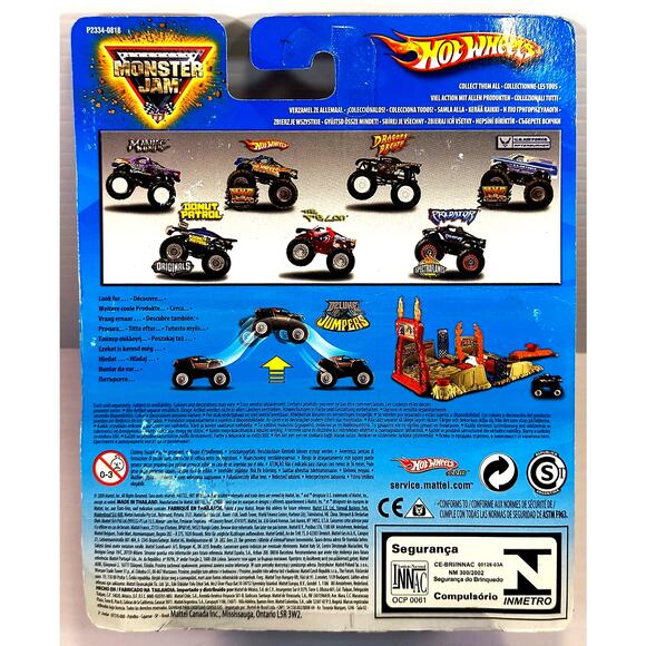 Hot Wheels Monster Jam Flag Series THE FELON #37/75, New, See Pics/Descr. - Picture 4 of 5